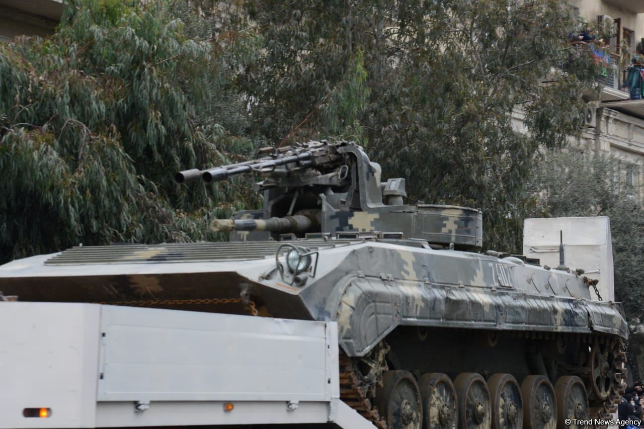 Azerbaijan shows some war trophies at Victory Parade in Baku (PHOTO/VIDEO)
