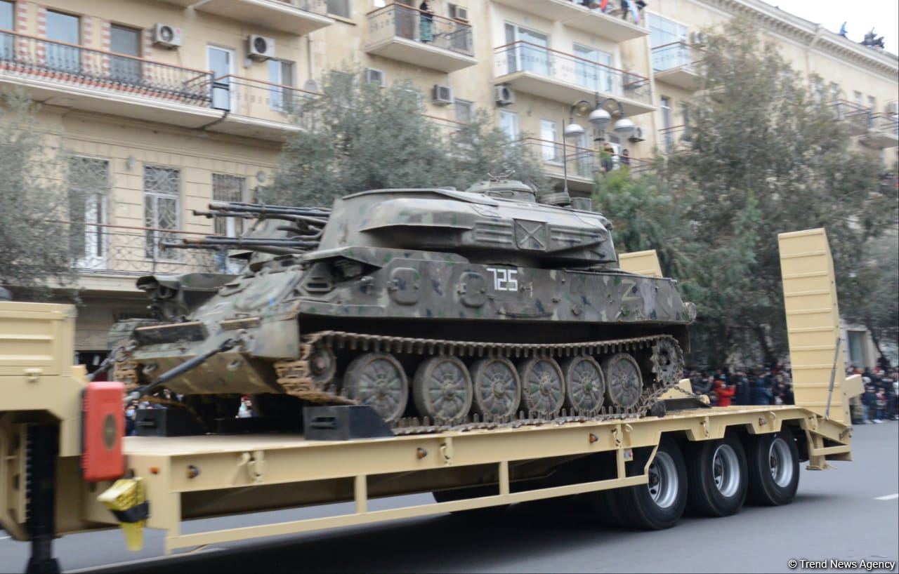 Azerbaijan shows some war trophies at Victory Parade in Baku (PHOTO/VIDEO)