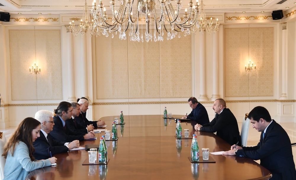 President Ilham Aliyev receives OSCE Minsk Group co-chairs from France and US (PHOTO)