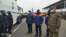 Azerbaijani, Russian squads undergo training before de-mining actions in Aghdam (PHOTO)
