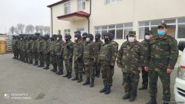 Azerbaijani, Russian squads undergo training before de-mining actions in Aghdam (PHOTO)