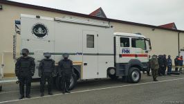 Azerbaijani, Russian squads undergo training before de-mining actions in Aghdam (PHOTO)