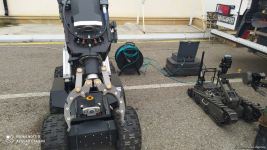 Azerbaijani, Russian squads undergo training before de-mining actions in Aghdam (PHOTO)