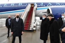 President Aliyev arrives in Moscow for working visit on invitation of President Putin (PHOTO)