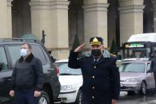 Azerbaijan holds minute of silence to honor January 20 victims (PHOTOVIDEO)