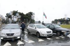 Azerbaijan holds minute of silence to honor January 20 victims (PHOTOVIDEO)
