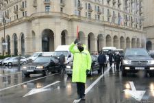 Azerbaijan holds minute of silence to honor January 20 victims (PHOTOVIDEO)