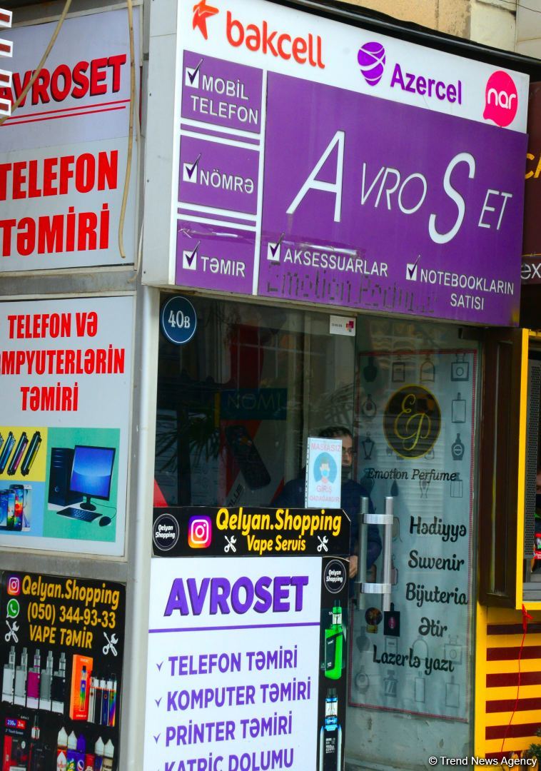 Trade facilities, hairdressers, and beauty salons resume activity in Azerbaijan (PHOTO)