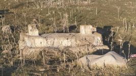 Footage of cemetery destroyed by the Armenians in Azerbaijani village of Saray, Gubadly region (PHOTO)