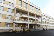 Azerbaijani president views conditions created at reconstructed schools in Sabunchu, Surakhani (PHOTO)