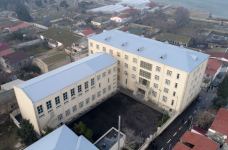 Azerbaijani president views conditions created at reconstructed schools in Sabunchu, Surakhani (PHOTO)