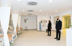 Azerbaijani president, first lady inaugurate new building of Absheron District Central Hospital (PHOTO)