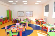 Azerbaijani president, first lady view conditions created at school-lyceum in Khirdalan city (PHOTO)