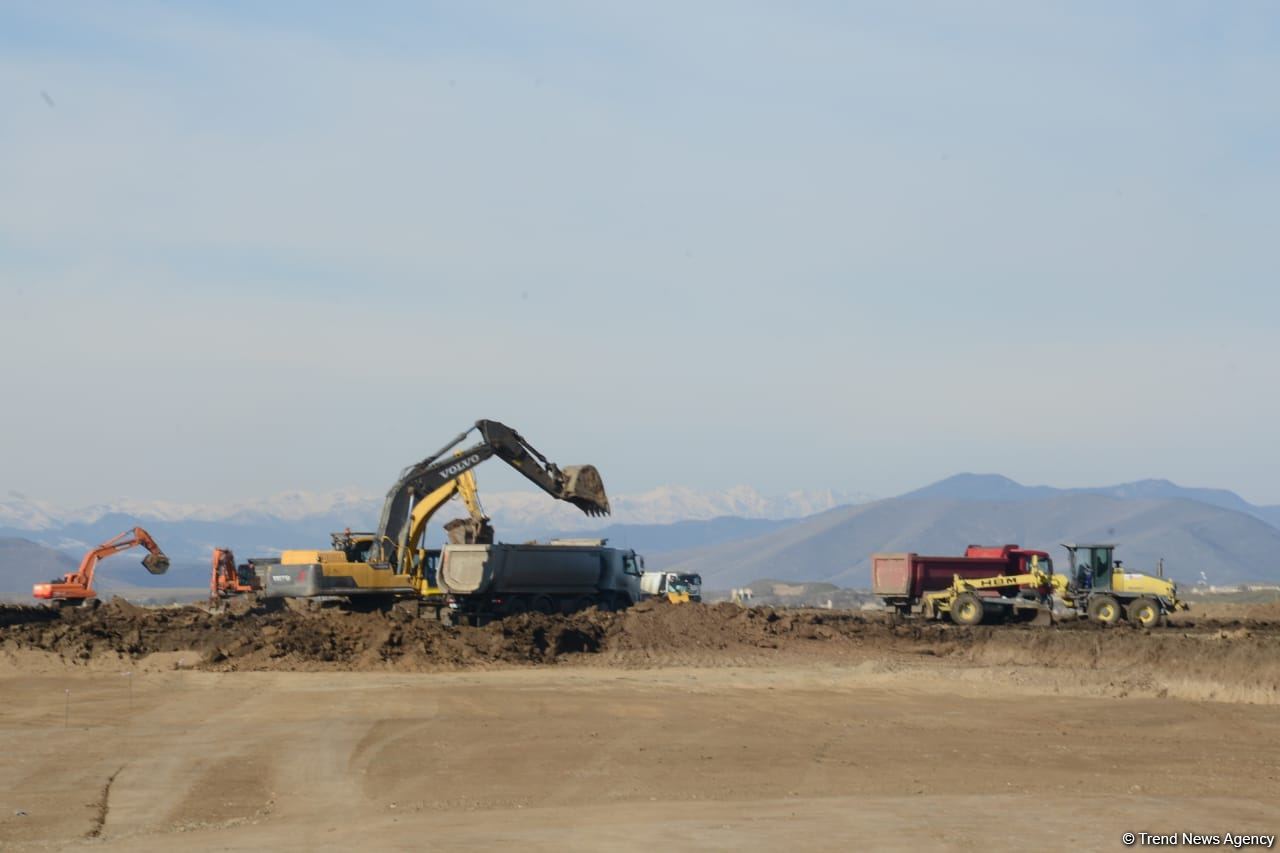 Video from territory of future Fuzuli International Airport in Azerbaijan (PHOTO/VIDEO)