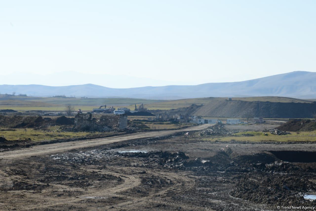 Video from territory of future Fuzuli International Airport in Azerbaijan (PHOTO/VIDEO)