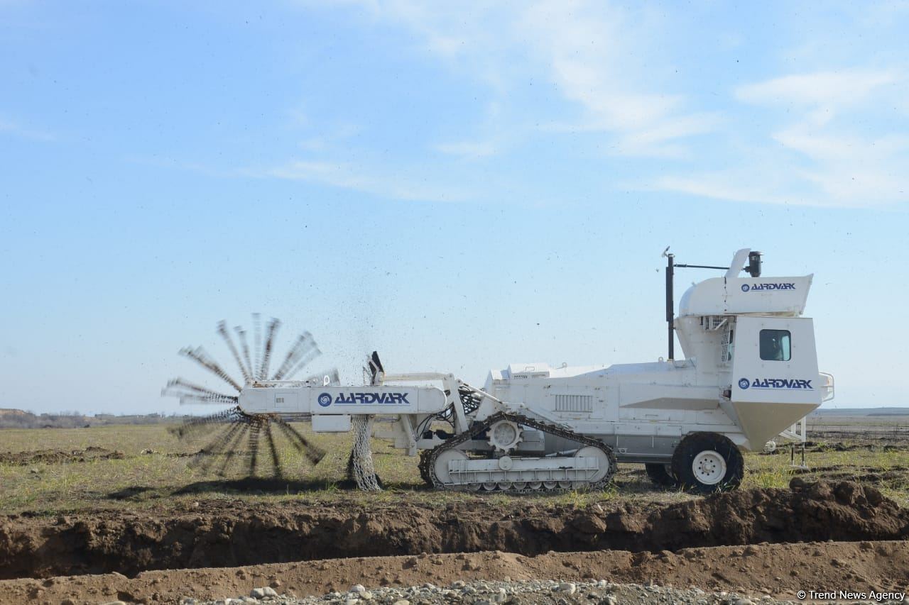 Demining of future airport's area ongoing in Azerbaijani Fuzuli - Trend TV report