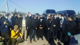 Azerbaijan diplomatic corps' representatives arrive in Jabrayil's Jojug Marjanli - Trend TV (PHOTO/VIDEO)