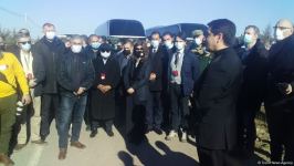 Azerbaijan diplomatic corps' representatives arrive in Jabrayil's Jojug Marjanli - Trend TV (PHOTO/VIDEO)