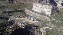 Azerbaijani diplomatic corps' representatives visit destroyed areas in Jabrayil city (PHOTO)