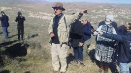 Azerbaijani diplomatic corps' representatives visit destroyed areas in Jabrayil city (PHOTO)