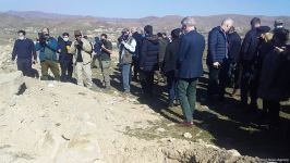 Diplomats accredited in Azerbaijan view cemetery destroyed by Armenians in Jabrayil - Trend TV (PHOTO/VIDEO)