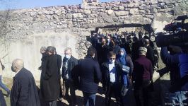 Foreign diplomats view Armenian-destroyed culture house in Azerbaijan's Jabrayil (PHOTO/VIDEO)