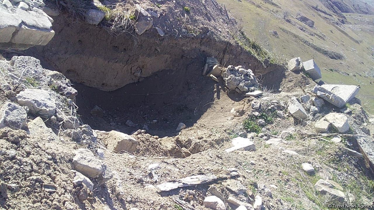 Diplomats accredited in Azerbaijan view cemetery destroyed by Armenians in Jabrayil - Trend TV (PHOTO/VIDEO)