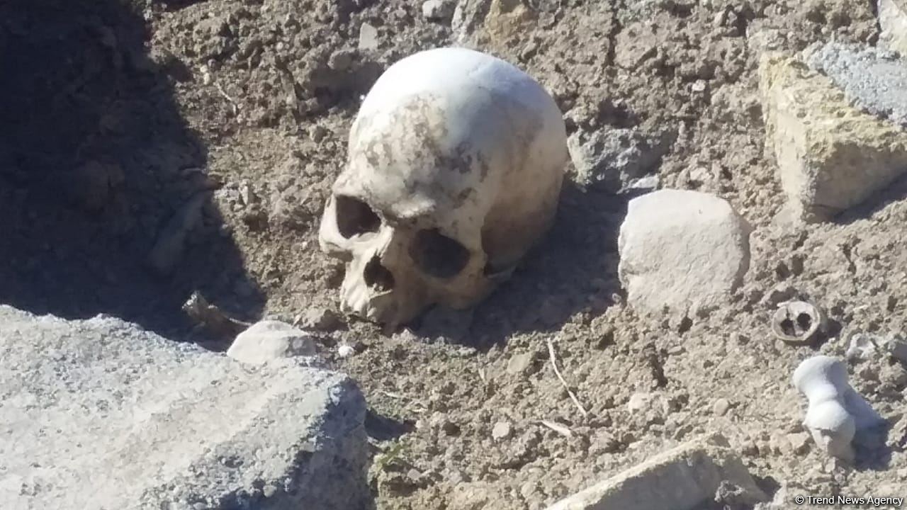 Diplomats accredited in Azerbaijan view cemetery destroyed by Armenians in Jabrayil - Trend TV (PHOTO/VIDEO)