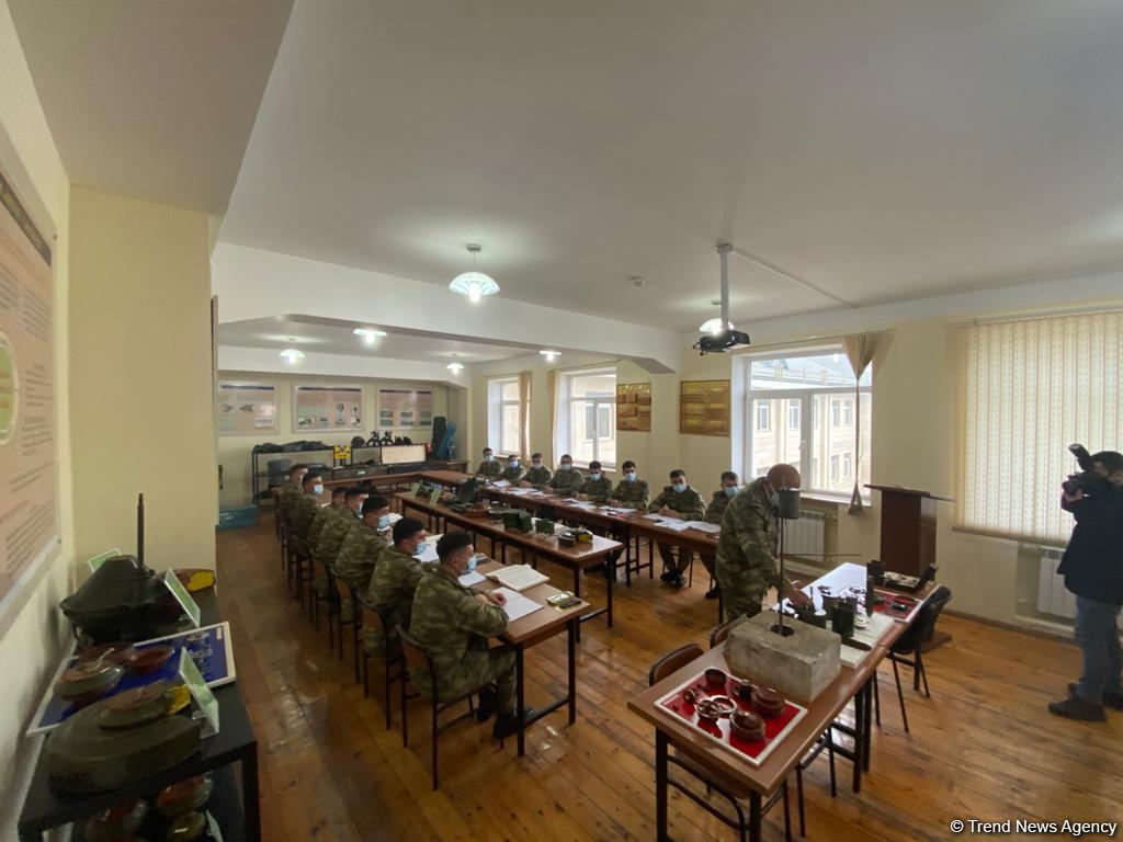 Journalists visit Azerbaijan Military School named after Heydar Aliyev - Trend TV report (PHOTO)
