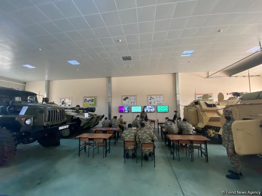 Journalists visit Azerbaijan Military School named after Heydar Aliyev - Trend TV report (PHOTO)