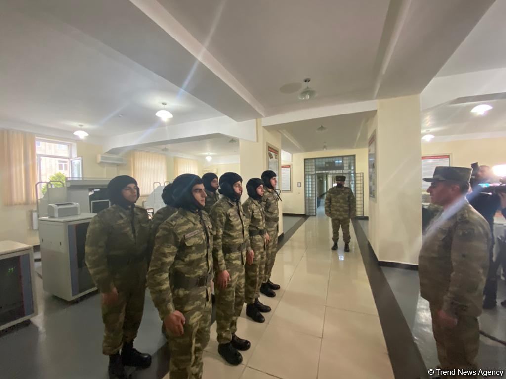 Journalists visit Azerbaijan Military School named after Heydar Aliyev - Trend TV report (PHOTO)