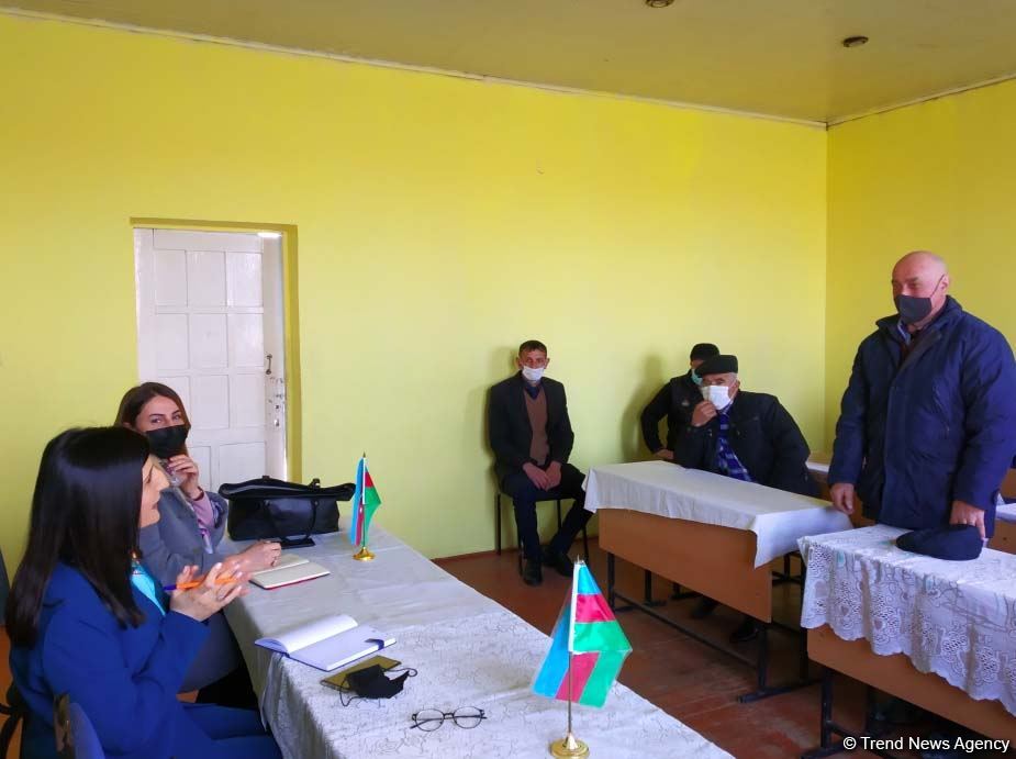 Azerbaijani MP meets with residents and visits houses of families of martyrs in Khachmaz (PHOTO)