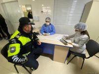 COVID-19 vaccination of police officers starts in Azerbaijan - Trend TV reports (PHOTO)