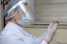 COVID-19 vaccination of police officers starts in Azerbaijan - Trend TV reports (PHOTO)