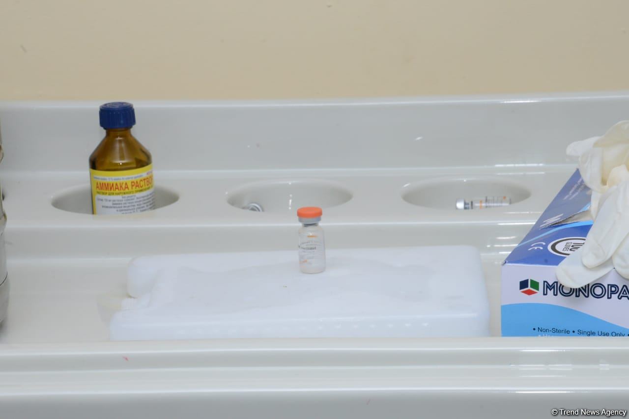 COVID-19 vaccination of police officers starts in Azerbaijan - Trend TV reports (PHOTO)