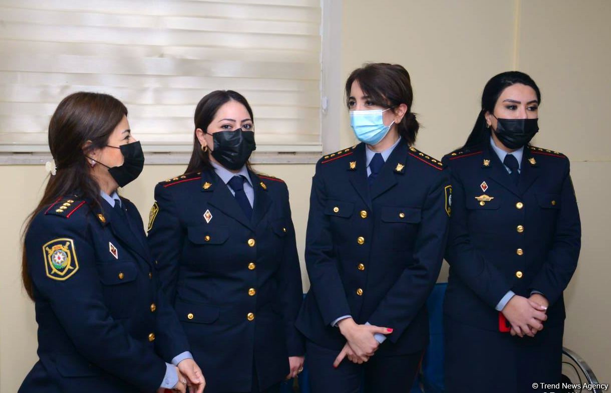 COVID-19 vaccination of police officers starts in Azerbaijan - Trend TV reports (PHOTO)