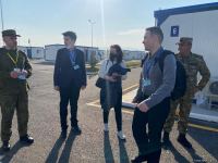 Azerbaijani, foreign journalists visit Turkish-Russian Monitoring Center in Aghdam (PHOTO/VIDEO)
