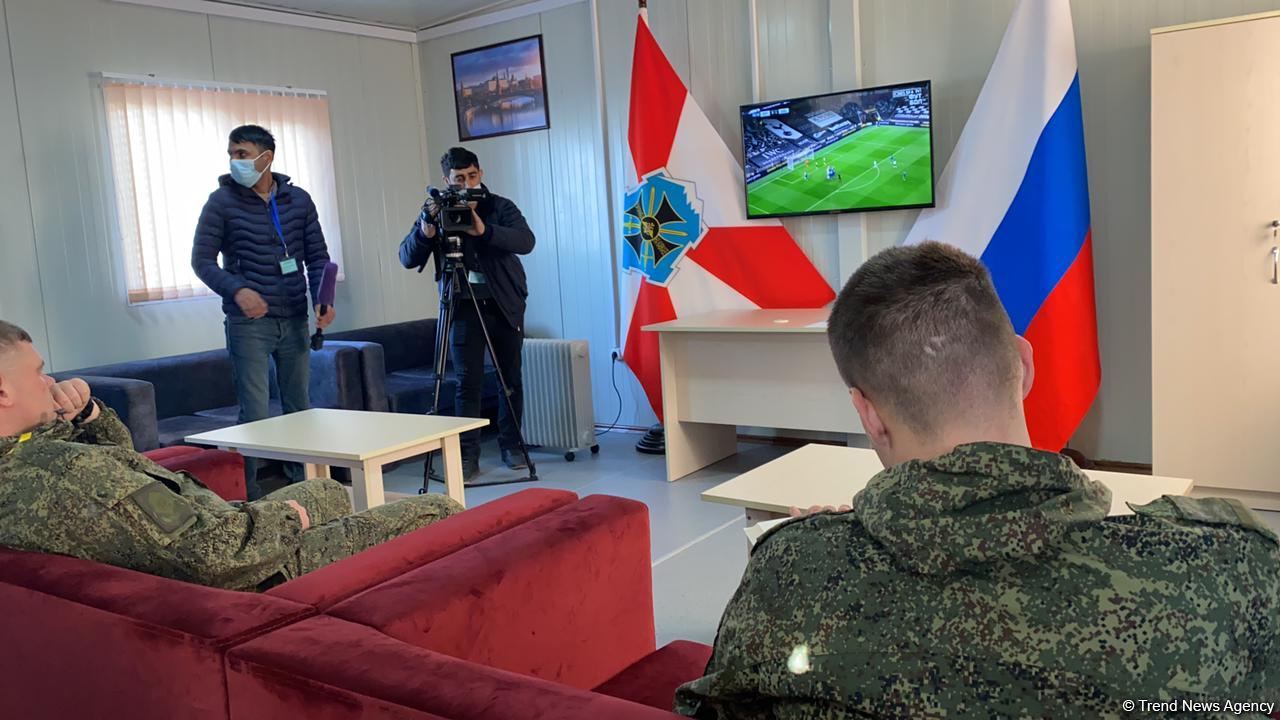 Azerbaijani, foreign journalists visit Turkish-Russian Monitoring Center in Aghdam (PHOTO/VIDEO)