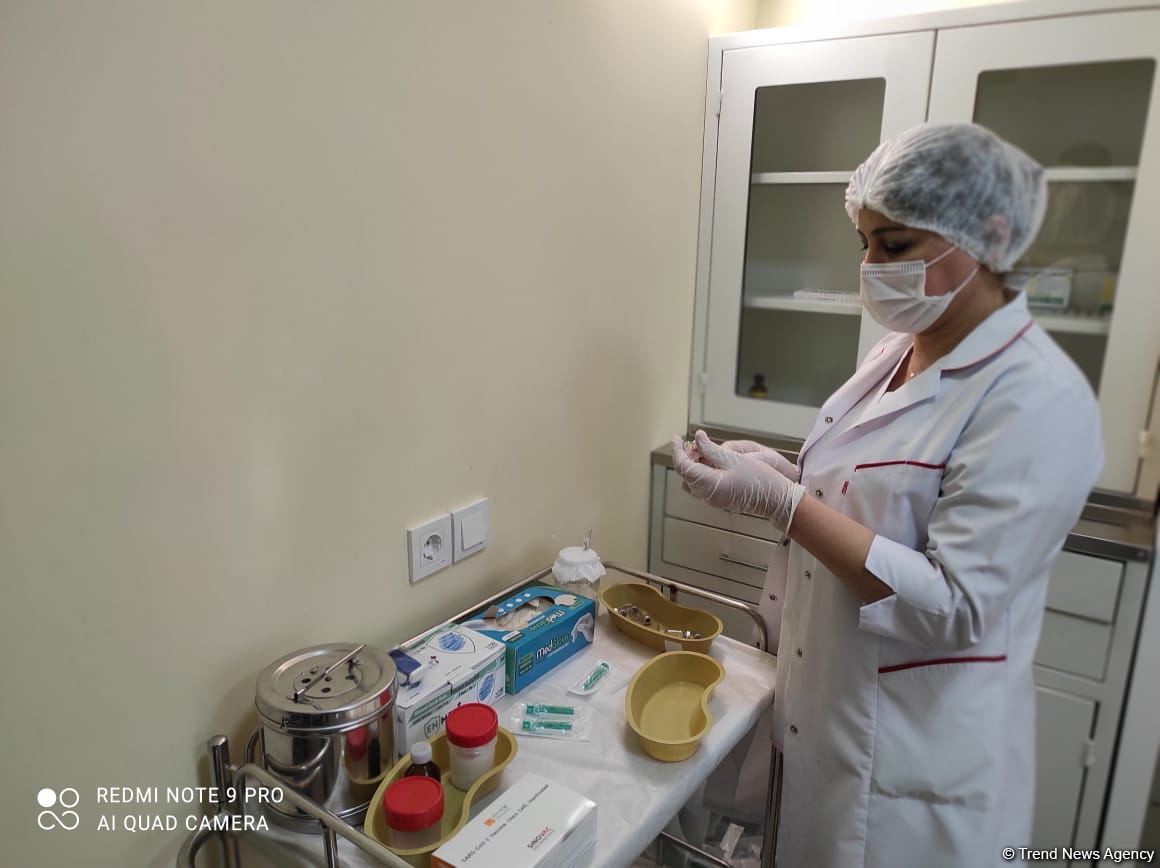 Azerbaijan begins vaccination of military personnel - Trend TV reports (PHOTO)
