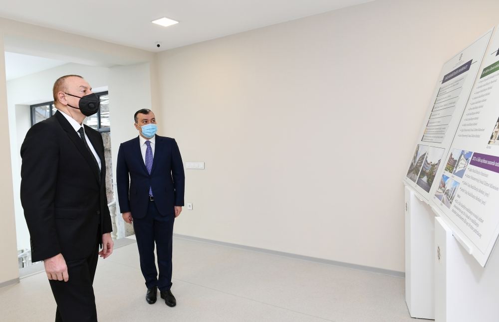 President Ilham Aliyev attends opening of Shaghan Rehabilitation Pension (PHOTO)