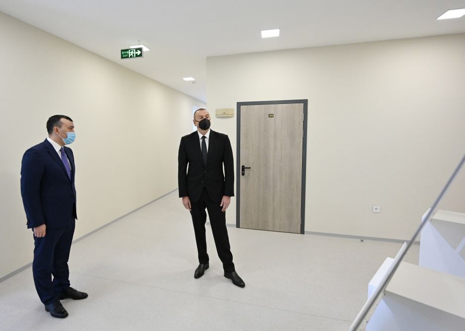 President Ilham Aliyev attends opening of Shaghan Rehabilitation Pension (PHOTO)
