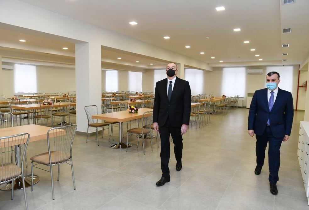 President Ilham Aliyev attends opening of Shaghan Rehabilitation Pension (PHOTO)