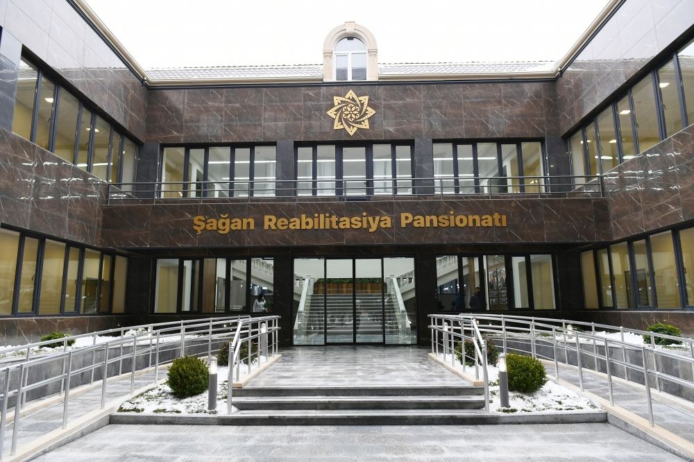 President Ilham Aliyev attends opening of Shaghan Rehabilitation Pension (PHOTO)