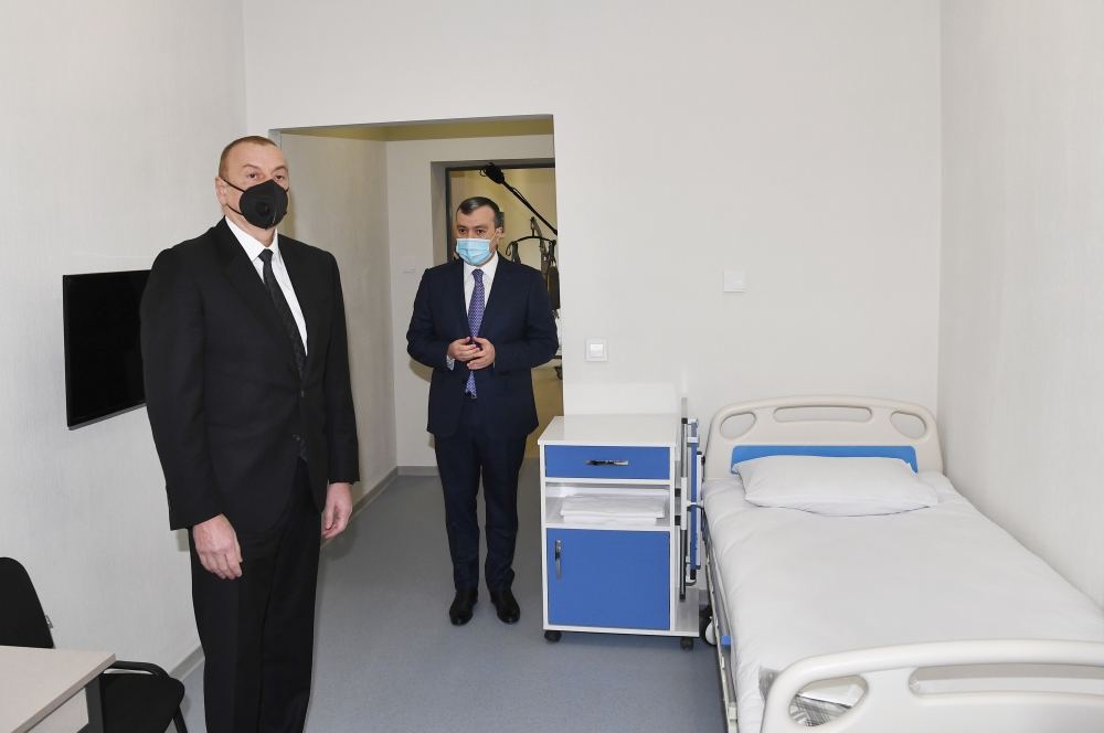 President Ilham Aliyev attends opening of Shaghan Rehabilitation Pension (PHOTO)