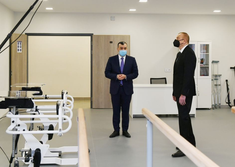 President Ilham Aliyev attends opening of Shaghan Rehabilitation Pension (PHOTO)