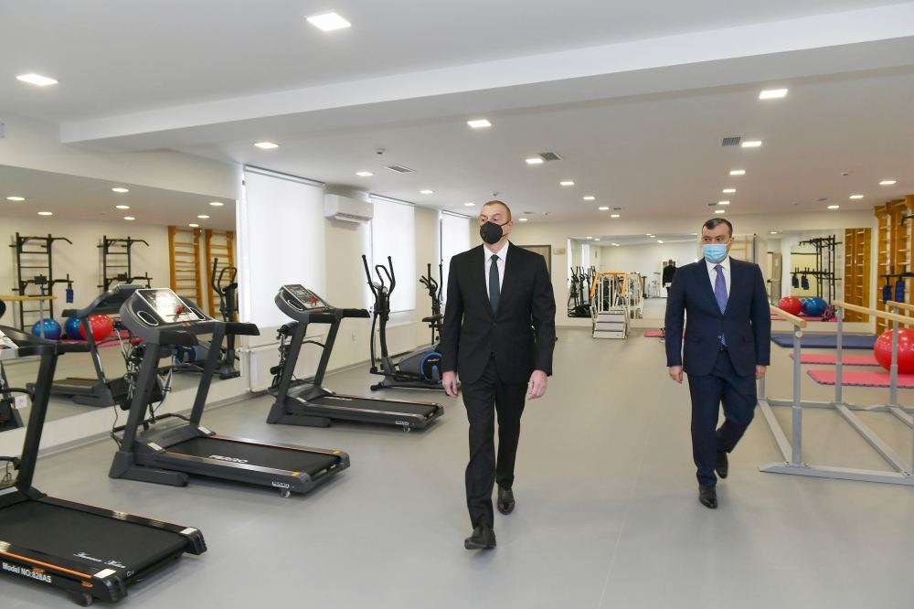 President Ilham Aliyev attends opening of Shaghan Rehabilitation Pension (PHOTO)