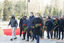 Azerbaijani population honoring memory of victims of Khojaly genocide (PHOTO)