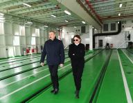 Azerbaijani president, first lady attend sail away of 'Academician Zarifa Aliyeva' ship, launch of first Ro-Pax type 'Azerbaijan' ferry boat (PHOTO)