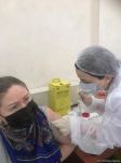 Workers of educational sphere in Baku undergoing COVID-19 vaccination (PHOTO)