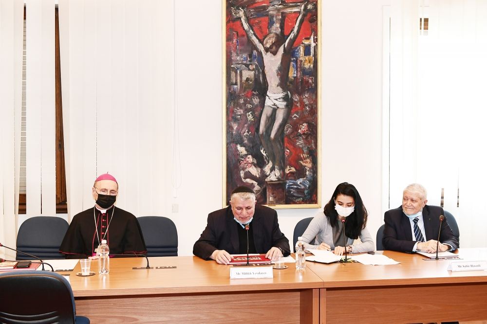 Initiated by Mehriban Aliyeva, Heydar Aliyev Foundation makes new contribution to protection of world and religious heritage in Vatican (PHOTO)